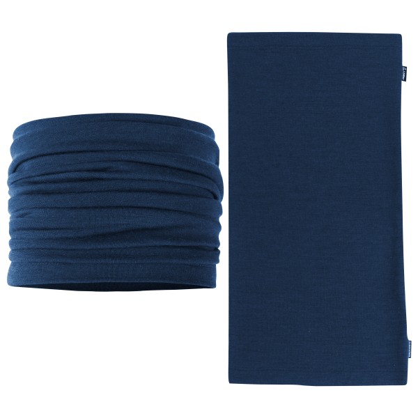 Löffler - Multifunctional Merino Tube - Halstuch Gr One Size blau von Löffler