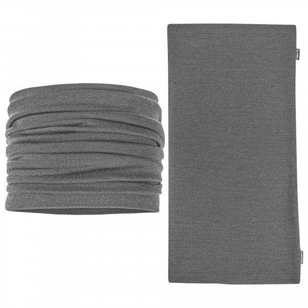 Löffler - Multifunctional Merino Tube - Halstuch Gr One Size grau von Löffler