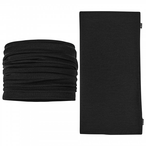 Löffler - Multifunctional Merino Tube - Halstuch Gr One Size schwarz von Löffler