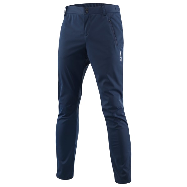 Löffler - Pants Elegance 2.0 Windstopper Light - Langlaufhose Gr 110 - Long;26 - Short;27 - Short;56 - Regular blau;schwarz von Löffler