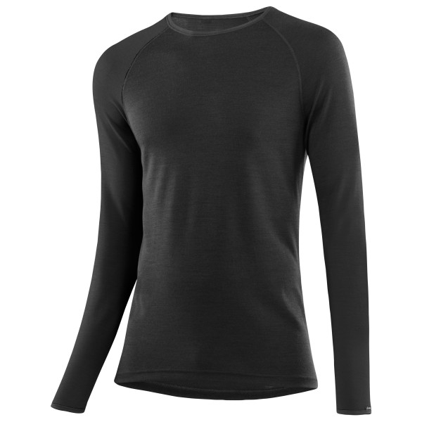 Löffler - Shirt L/S Transtex Merino - Merinounterwäsche Gr 56 schwarz von Löffler