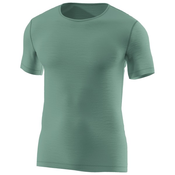 Löffler - Shirt S/S Merino Light - Merinounterwäsche Gr 48 türkis von Löffler