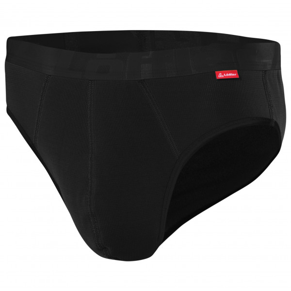 Löffler - Slip Transtex Light - Kunstfaserunterwäsche Gr 46 schwarz von Löffler