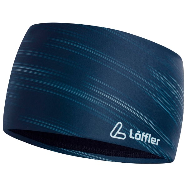 Löffler - Snowfall Design Headband - Stirnband Gr One Size blau von Löffler