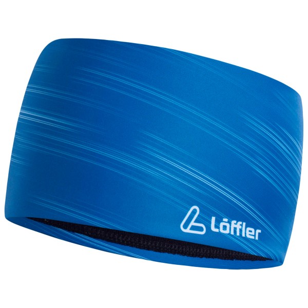 Löffler - Snowfall Design Headband - Stirnband Gr One Size blau von Löffler