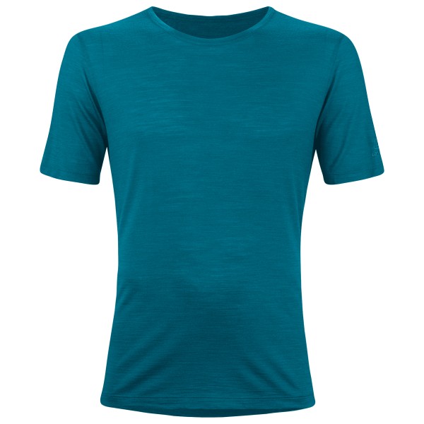 Löffler - T-Shirt Merino-Tencel - Merinoshirt Gr 48 blau von Löffler