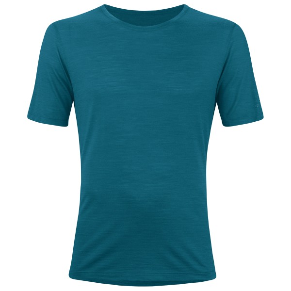 Löffler - T-Shirt Merino-Tencel - Merinoshirt Gr 54 blau von Löffler