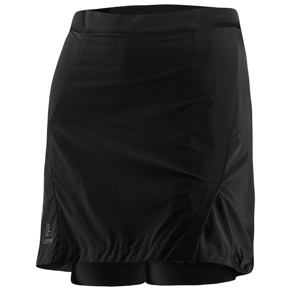 Löffler - Women's 2in1 Skirt Assl - Jupe Gr 34 schwarz von Löffler