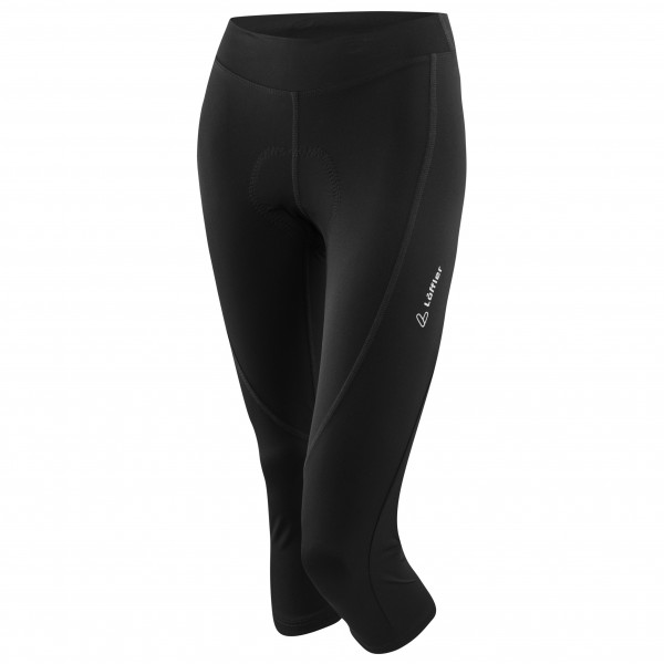 Löffler - Women's 3/4 Bike Tights Tour II - Velohose Gr 34 schwarz von Löffler