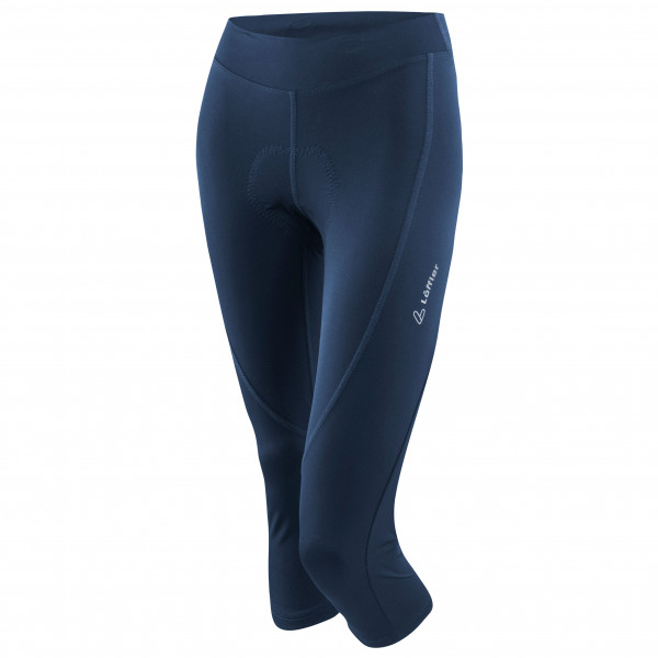 Löffler - Women's 3/4 Bike Tights Tour II - Velohose Gr 48 blau von Löffler