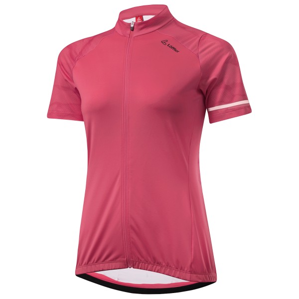 Löffler - Women's Bike Jersey Full Zip Barkly Mid - Velotrikot Gr 40 rot/rosa von Löffler