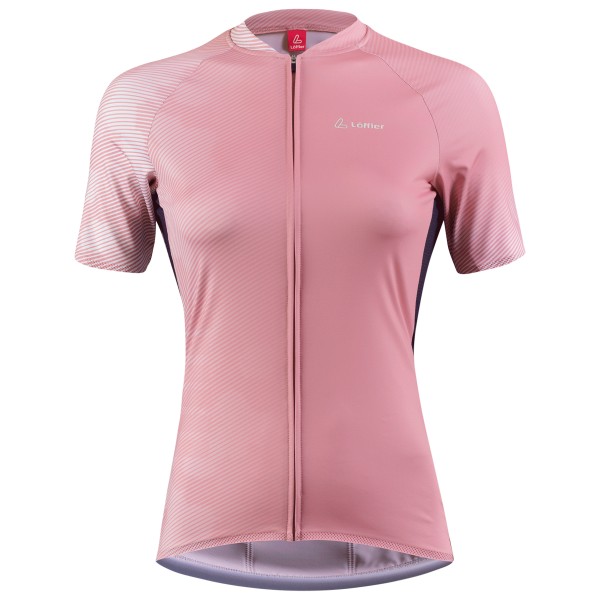 Löffler - Women's Bike Jersey Full-Zip Classy Hotbond - Velotrikot Gr 44 rosa von Löffler