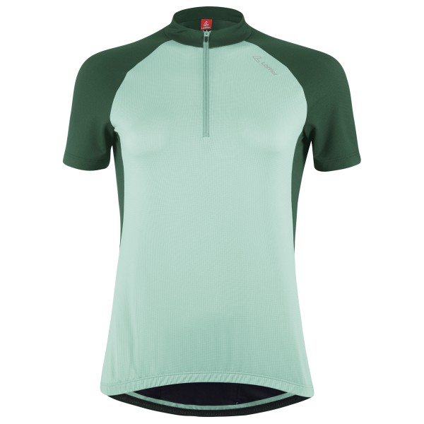 Löffler - Women's Bike Jersey Half-Zip Essence Mid - Velotrikot Gr 46 grün von Löffler