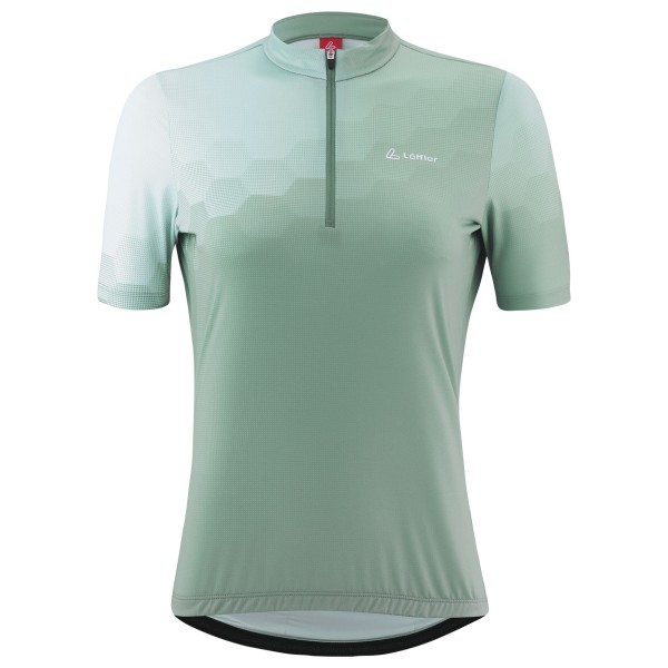 Löffler - Women's Bike Jersey Half-Zip Prisma Mid - Velotrikot Gr 38 grün von Löffler