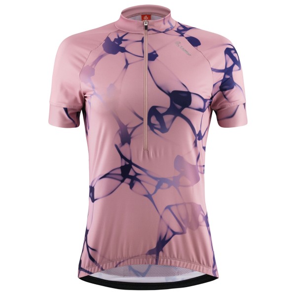 Löffler - Women's Bike Jersey Half-Zip Serenade Mid - Velotrikot Gr 38 rosa von Löffler