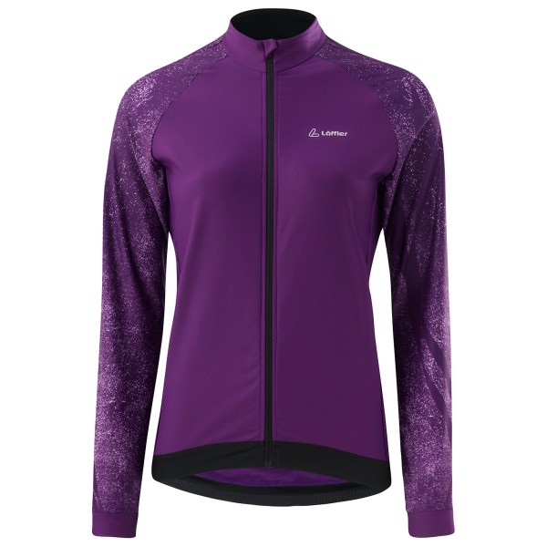 Löffler - Women's Bike L/S Jersey Taylor - Velotrikot Gr 36;40;42 lila von Löffler