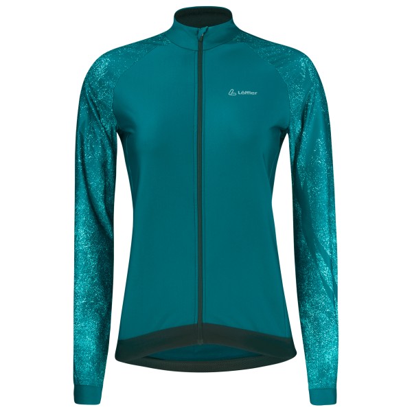 Löffler - Women's Bike L/S Jersey Taylor - Velotrikot Gr 36 türkis von Löffler