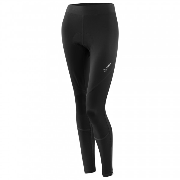 Löffler - Women's Bike Long Tights Basic Gel - Velohose Gr 34 schwarz von Löffler