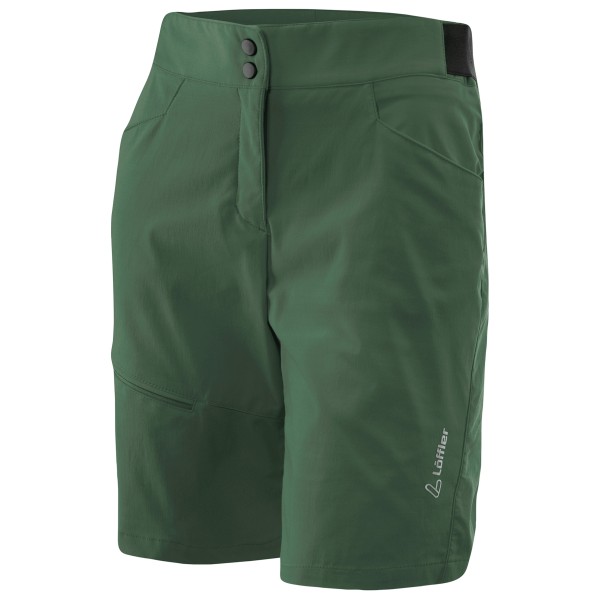 Löffler - Women's Bike Shorts Comfort Comfort-Stretch-Light - Velohose Gr 46 grün/oliv von Löffler