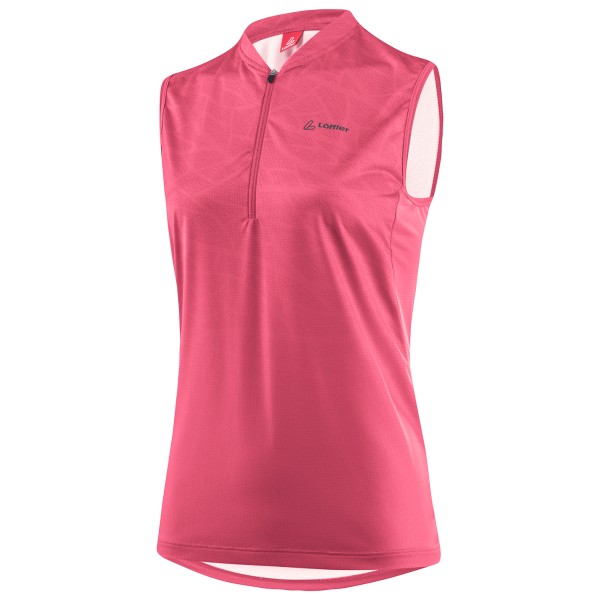 Löffler - Women's Bike Sleeveless Shirt Half Zip Cutina - Velo Singlet Gr 36 rosa von Löffler