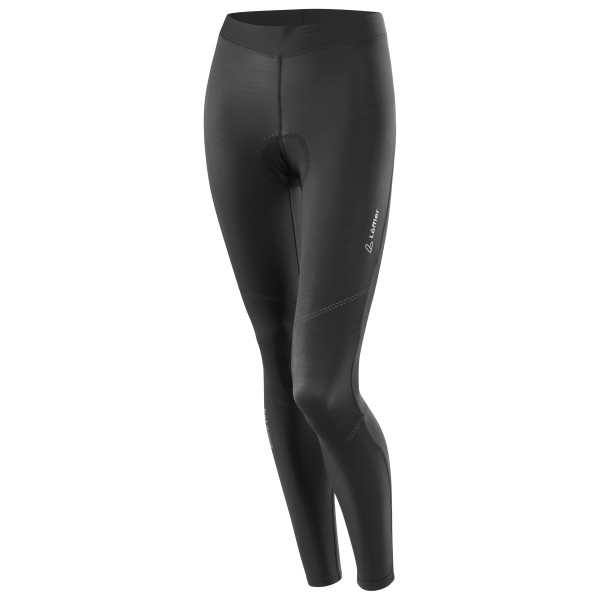 Löffler - Women's Bike Tights Hotbond Reflective Gel - Velohose Gr 36;38;40;42;44 schwarz von Löffler