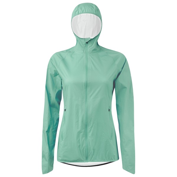 Löffler - Women's Hooded Jacket WPM Pocket - Velojacke Gr 36 türkis von Löffler