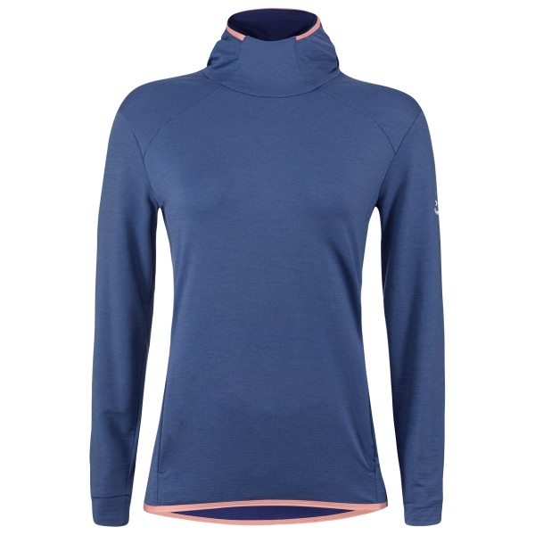 Löffler - Women's Hoody Transtex Merino Wool - Merinohoodie Gr 46 blau von Löffler