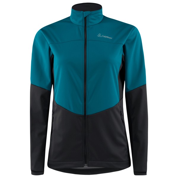 Löffler - Women's Jacket Hyper CF Windstopper Light - Softshelljacke Gr 36;38;40;42;44;46;48 schwarz/blau;schwarz/grau von Löffler