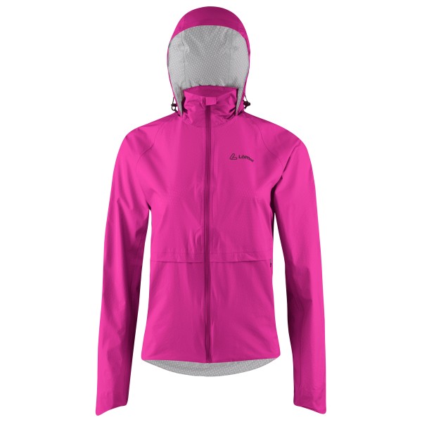 Löffler - Women's Jacket with Hood Comfort Fit WPM Pocket - Velojacke Gr 40 rosa von Löffler