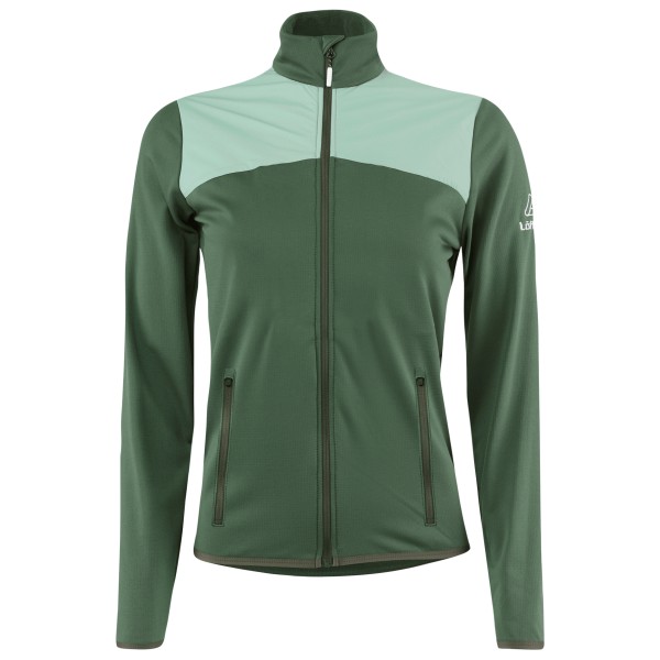 Löffler - Women's Midjacket Tour Tech-Stretch - Fleecejacke Gr 38 oliv von Löffler