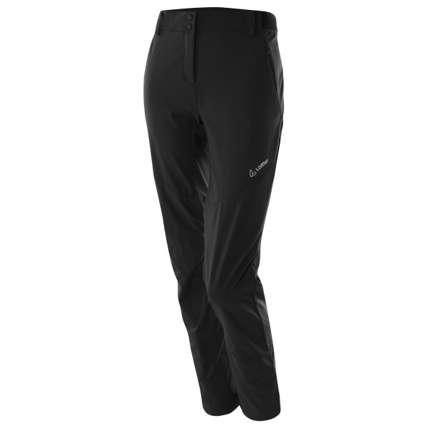 Löffler - Women's Pants Comfort Active Stretch - Softshellhose Gr 18 - Short schwarz von Löffler