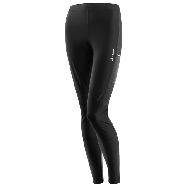 Löffler - Women's Tights Thermo Innenvelours - Lauftights Gr 34 schwarz von Löffler