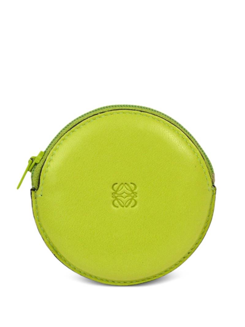 Loewe Pre-Owned 1990-2000s Anagram purse - Green von Loewe Pre-Owned