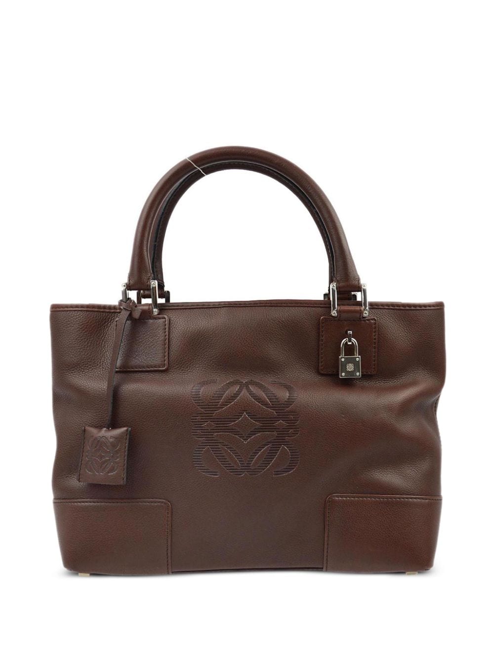 Loewe Pre-Owned 1990-2000s Fusta 28 handbag - Brown von Loewe Pre-Owned