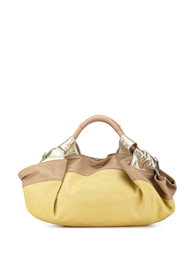 Loewe Pre-Owned 2000-2023 Tricolor Nappa Aire handbag - Yellow von Loewe Pre-Owned