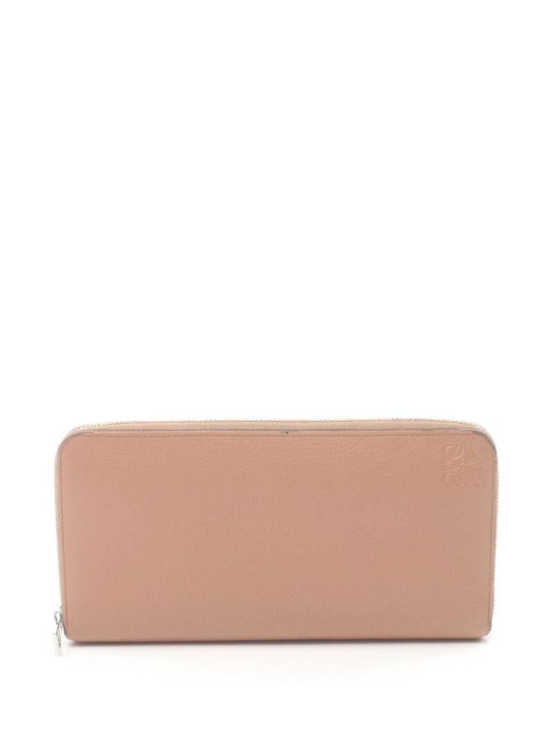 Loewe Pre-Owned 2000s Anagram-debossed wallet - Neutrals von Loewe Pre-Owned