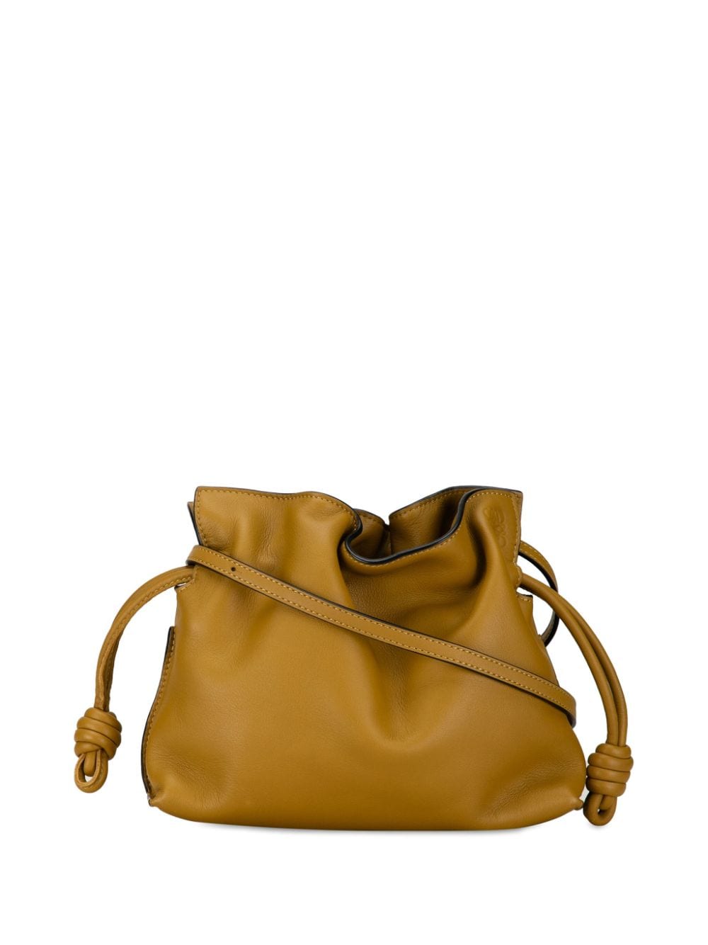 Loewe Pre-Owned 2010-2022 Mini Flamenco Knot crossbody bag - Yellow von Loewe Pre-Owned