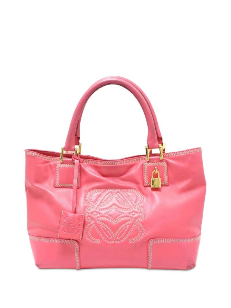 Loewe Pre-Owned 2010-2023 Anagram handbag - Pink von Loewe Pre-Owned