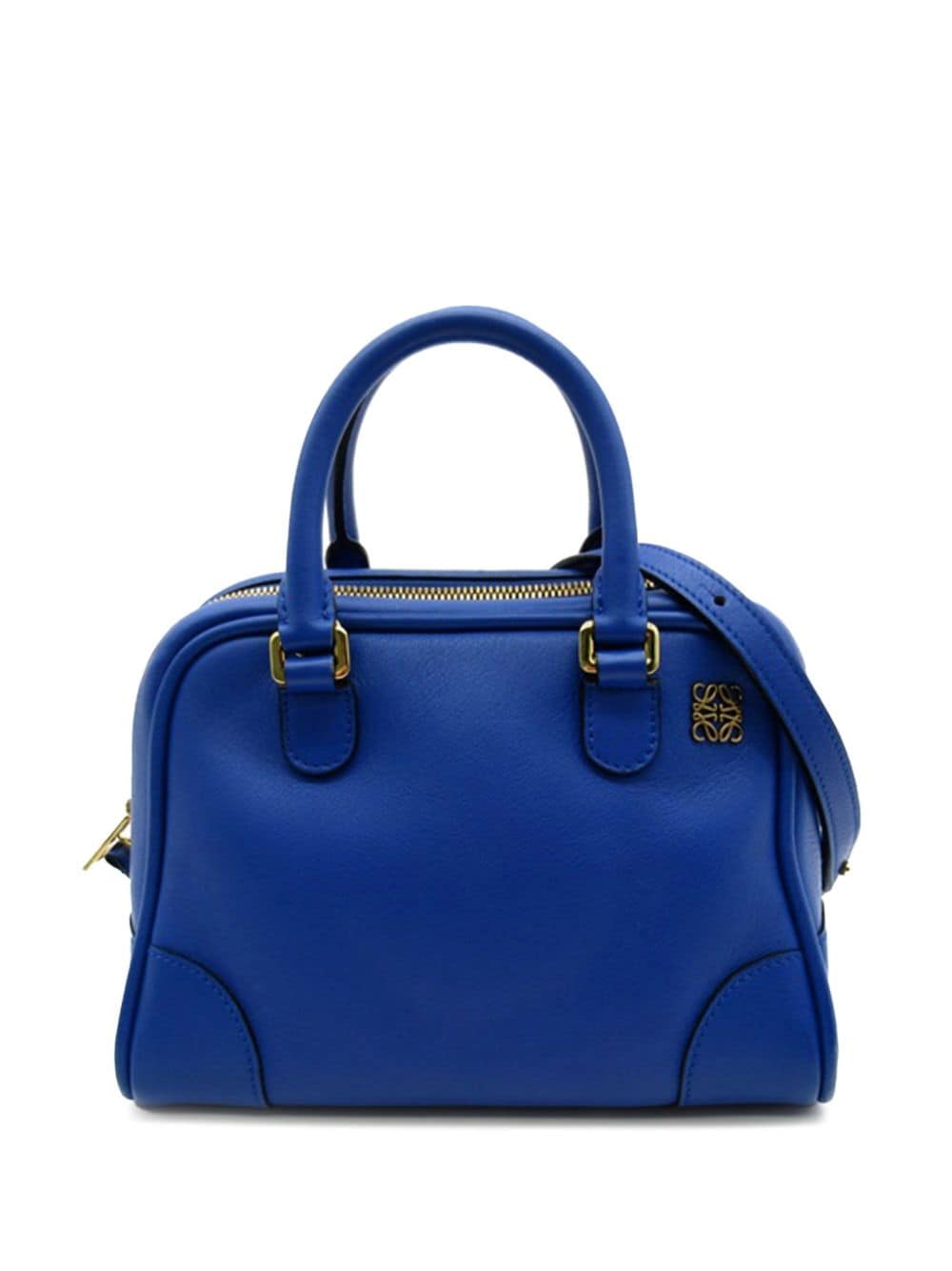 Loewe Pre-Owned 2010-2023 Small Leather Amazona 75 satchel - Blue von Loewe Pre-Owned