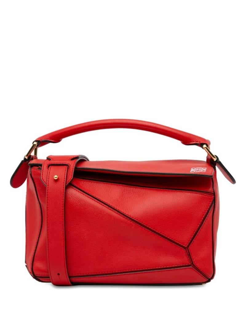 Loewe Pre-Owned 2010-2023 Small Puzzle satchel - Red von Loewe Pre-Owned