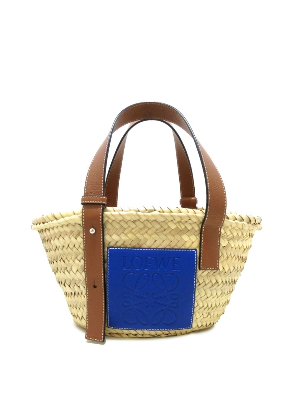 Loewe Pre-Owned 2010-2023 Small Raffia Basket tote bag - Brown von Loewe Pre-Owned