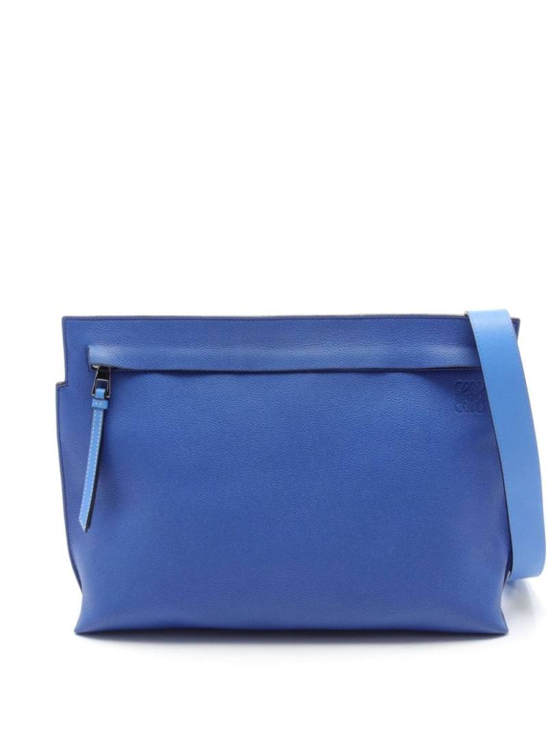 Loewe Pre-Owned 2010s T shoulder bag - Blue von Loewe Pre-Owned