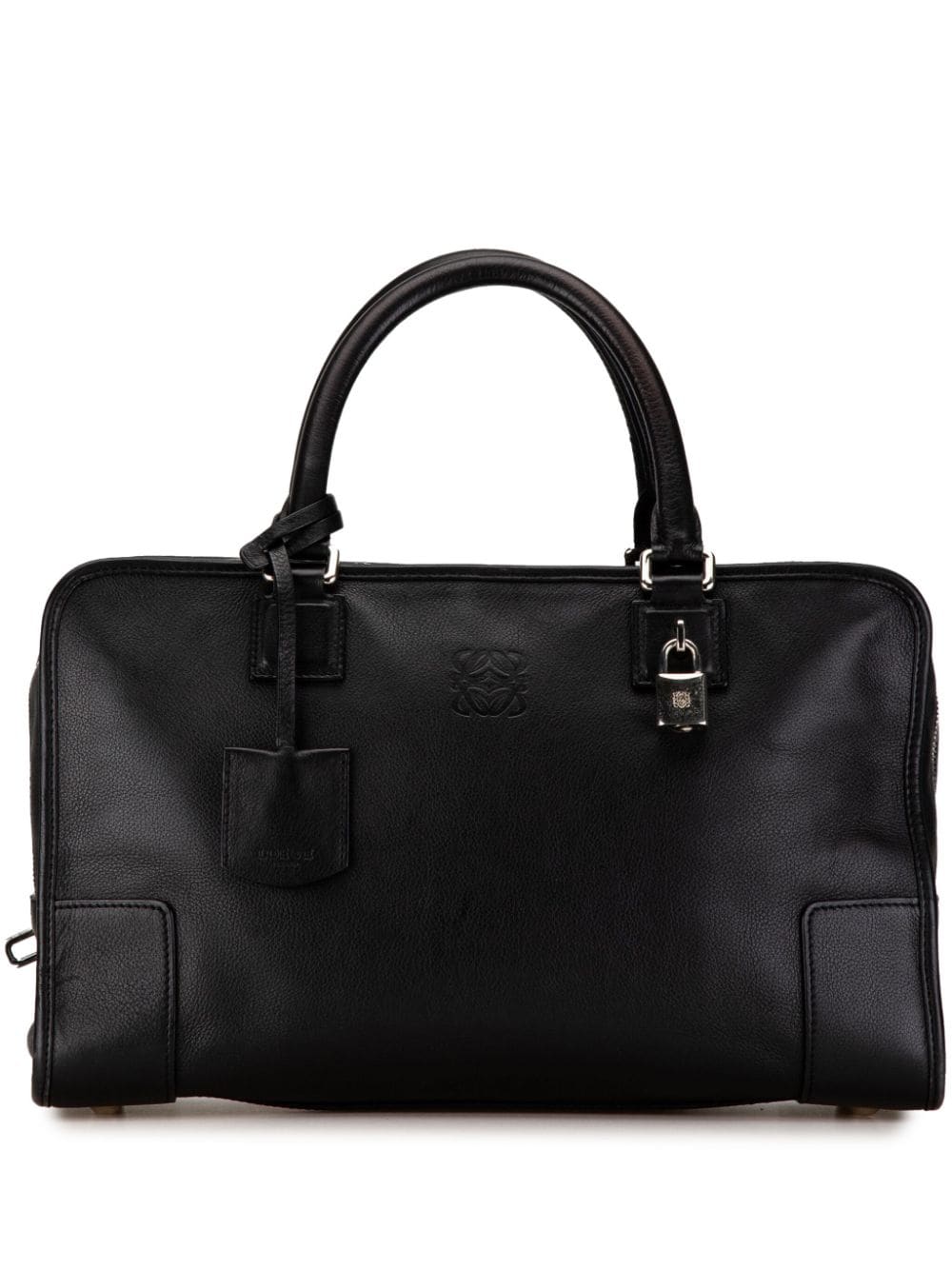 Loewe Pre-Owned 2011 Leather Amazona 36 handbag - Black von Loewe Pre-Owned