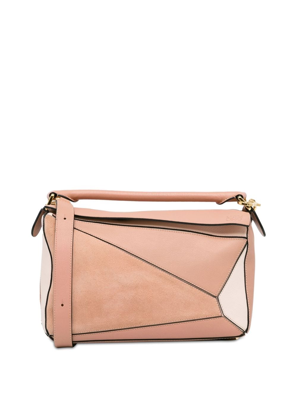 Loewe Pre-Owned 2017 Medium Bicolor Puzzle satchel - Pink von Loewe Pre-Owned