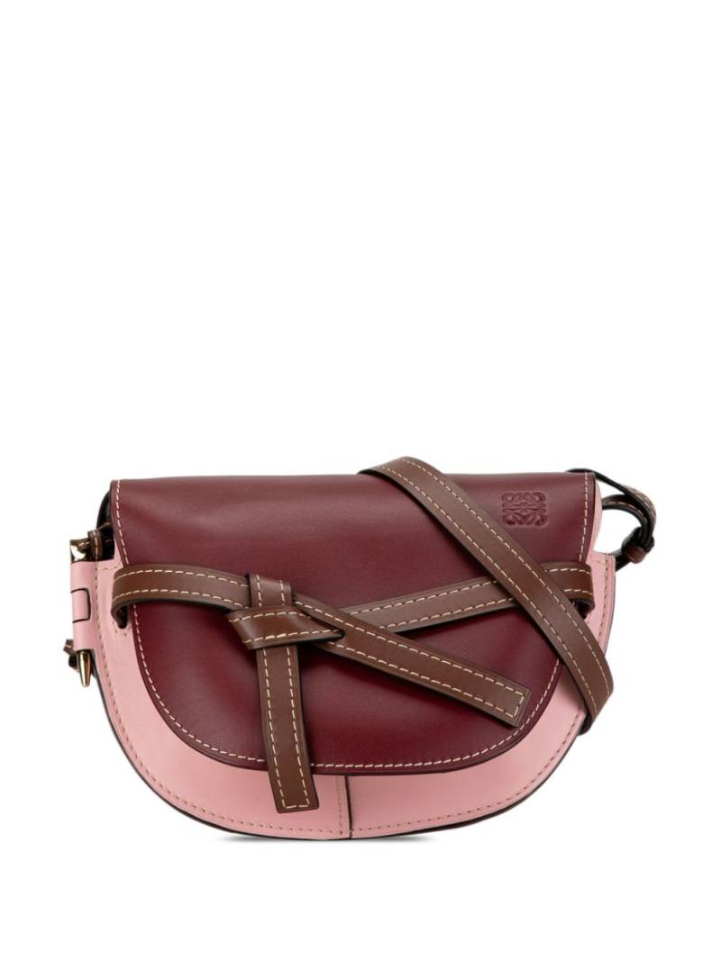 Loewe Pre-Owned 2019 Small Gate crossbody bag - Red von Loewe Pre-Owned