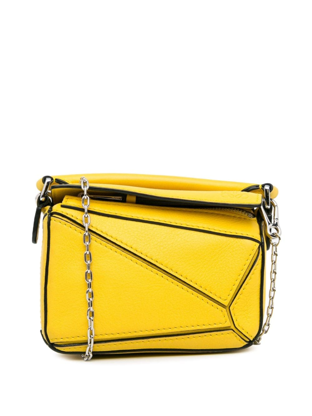 Loewe Pre-Owned 2021-2024 Nano Puzzle satchel - Yellow von Loewe Pre-Owned