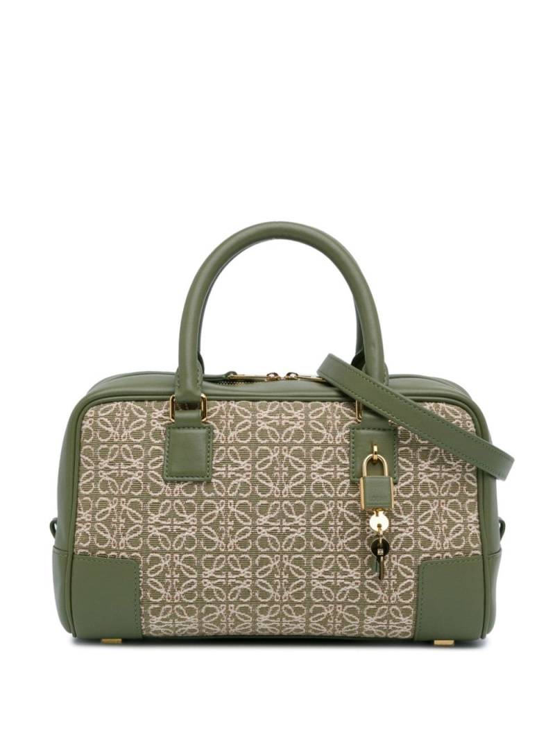 Loewe Pre-Owned 2021 Anagram Amazona 23 satchel - Green von Loewe Pre-Owned