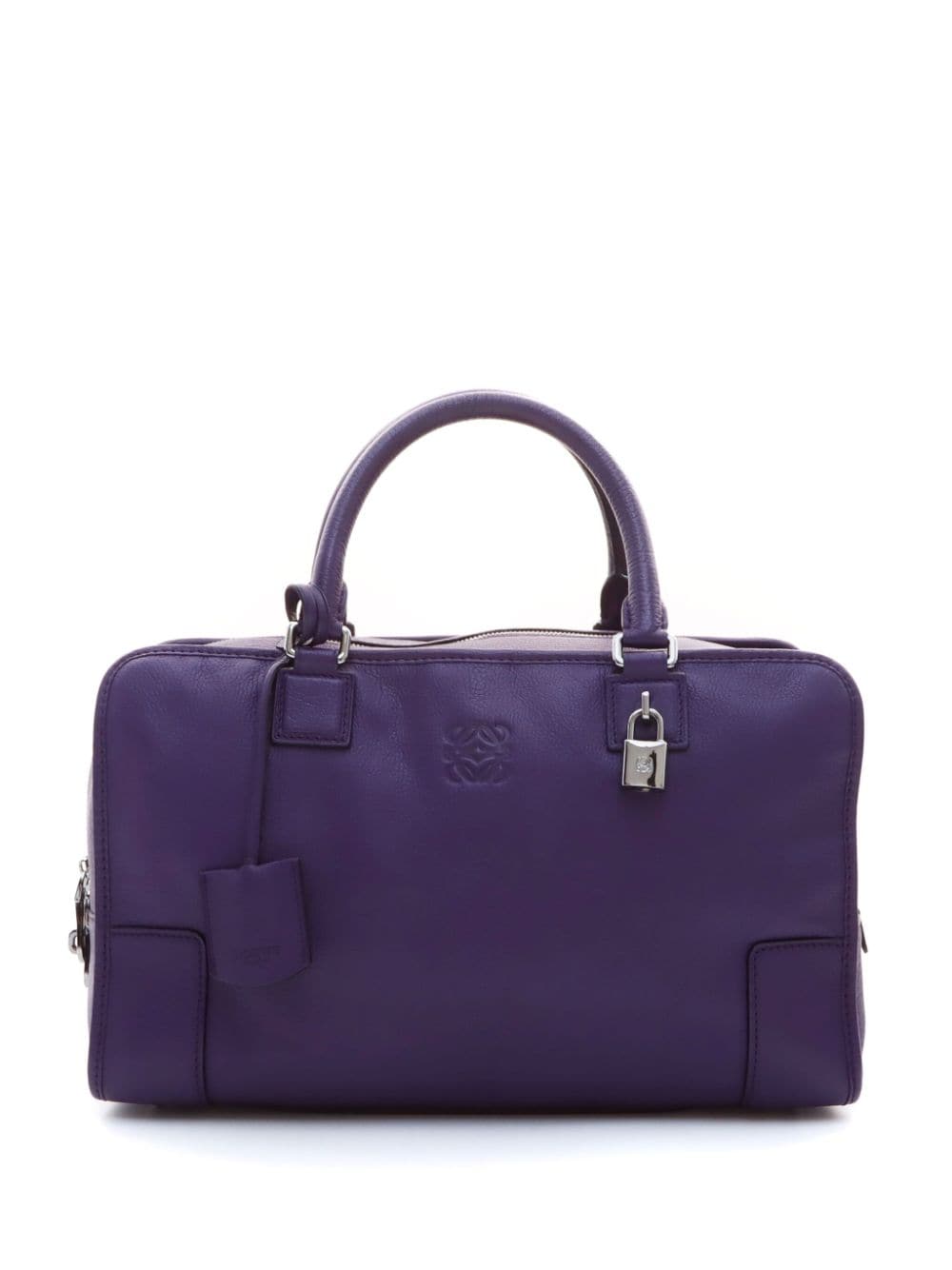 Loewe Pre-Owned Amazona leather handbag - Purple von Loewe Pre-Owned