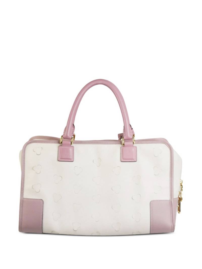 Loewe Pre-Owned Amazona top handle bag - White von Loewe Pre-Owned