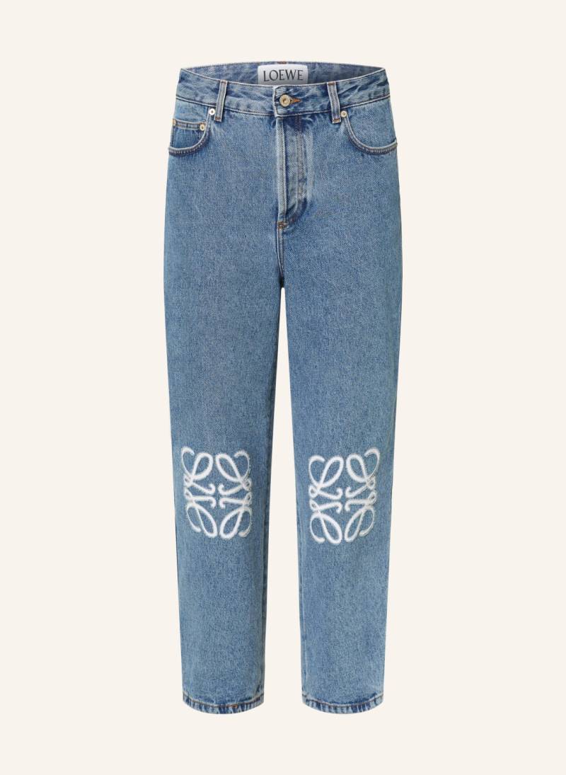 Loewe 7/8-Jeans Anagram blau von Loewe